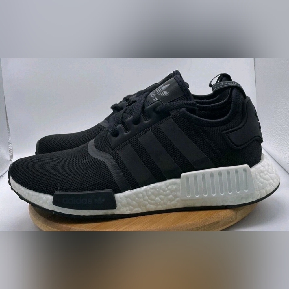 Adidas Black and White NMD Boost Running Sneakers-S80206